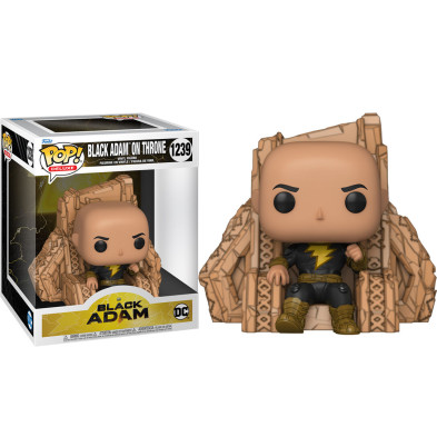 Figura POP DC Comics Black Adam - Black Adam on Throne